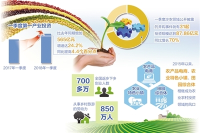 農(nóng)業(yè)新藍海 第一產(chǎn)業(yè)固定資產(chǎn)投資增速領(lǐng)跑，解碼鄉(xiāng)村振興投資熱潮